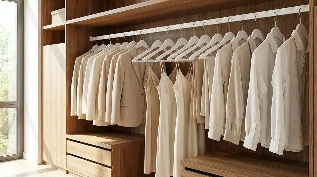 closet rod organizer hanging system