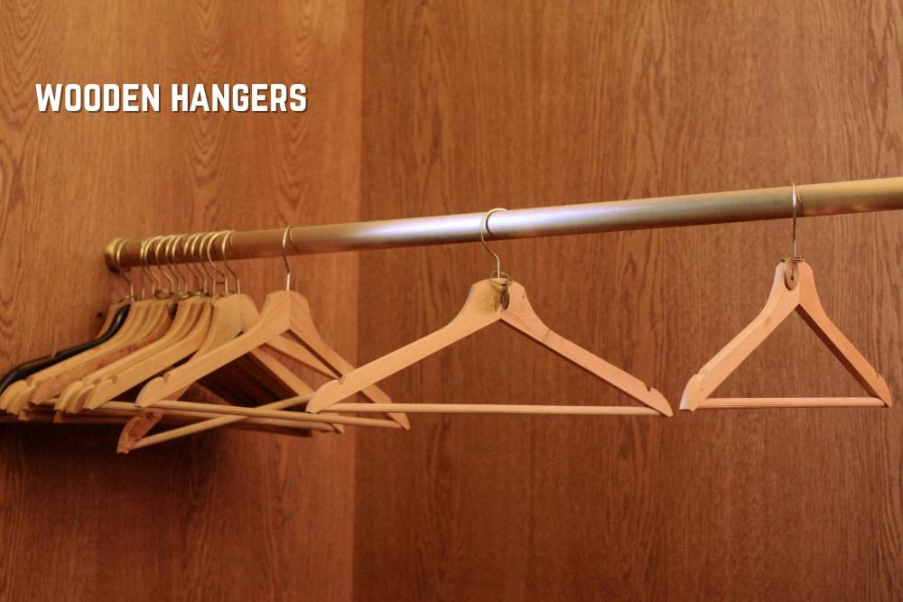 wooden hangers