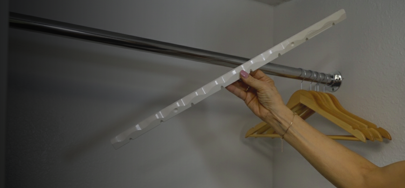 closet rod organizer