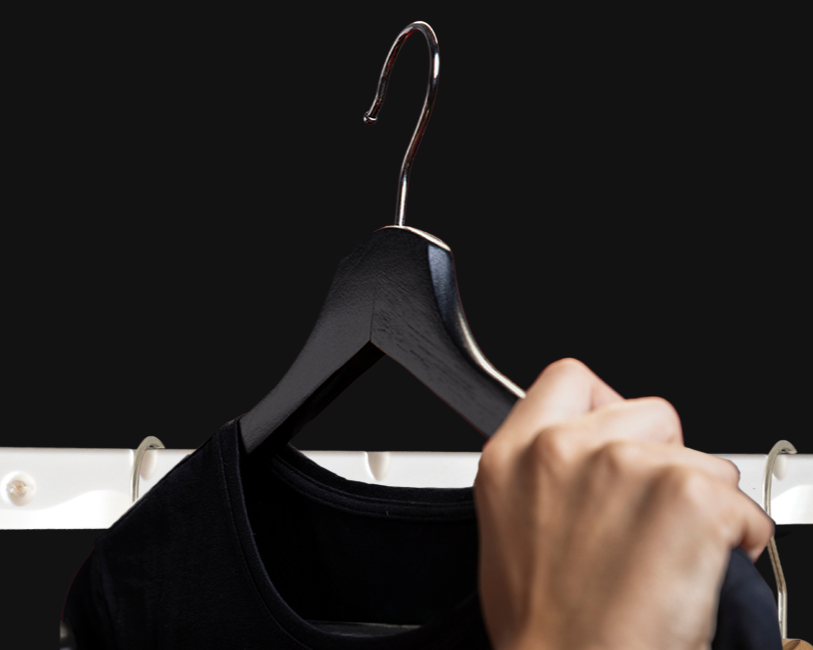 hanger organizer for closet rod
